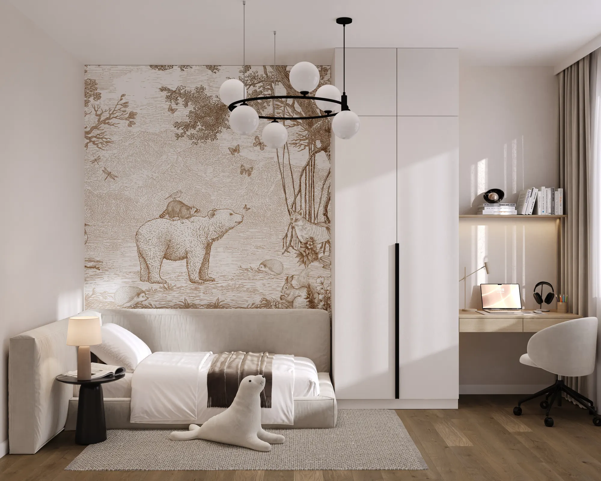 Dormitor copil — Apartament 3 camere, BellResidence, Calea Șurii Mici, Sibiu