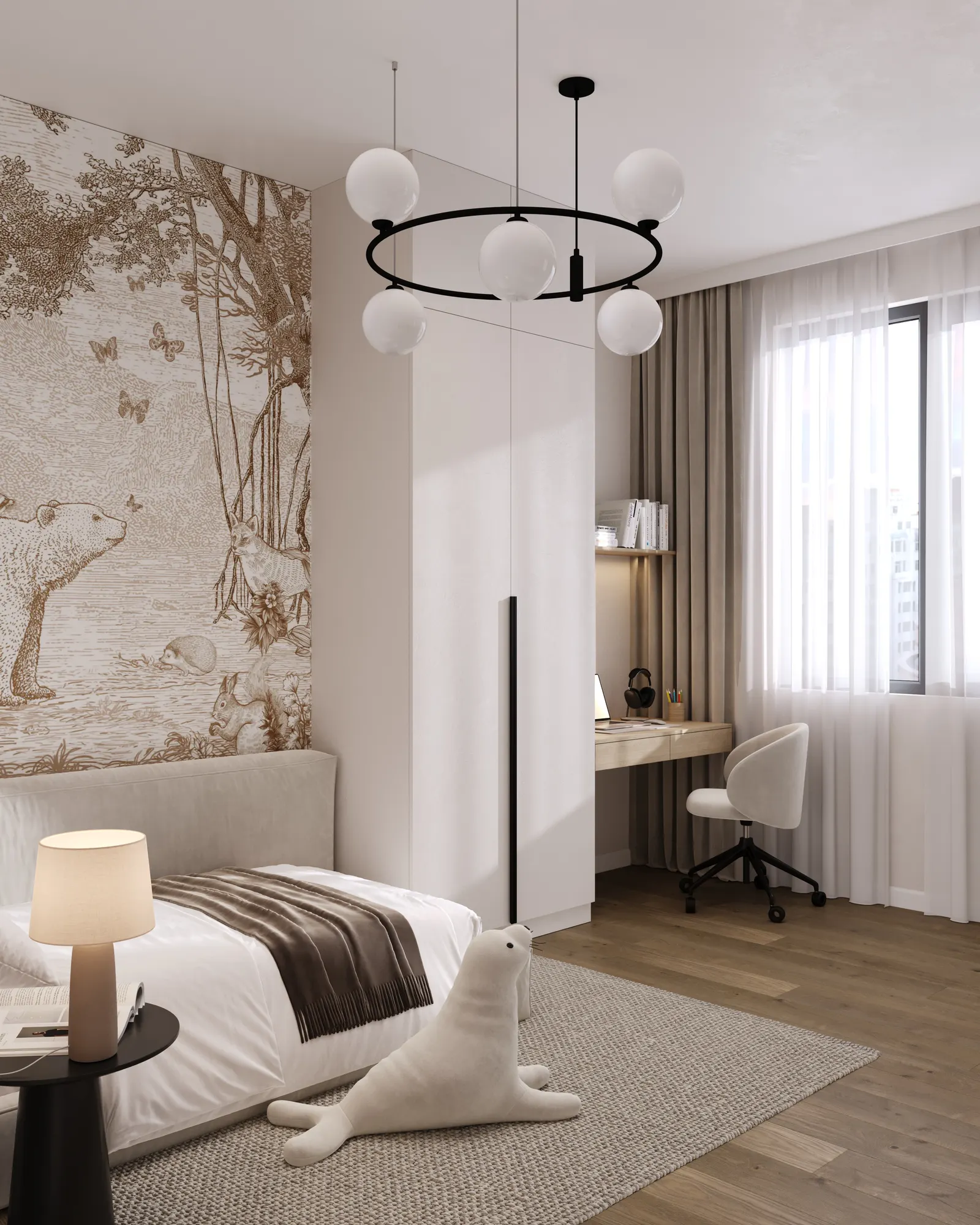 Dormitor copil — Apartament 3 camere, BellResidence, Calea Șurii Mici, Sibiu