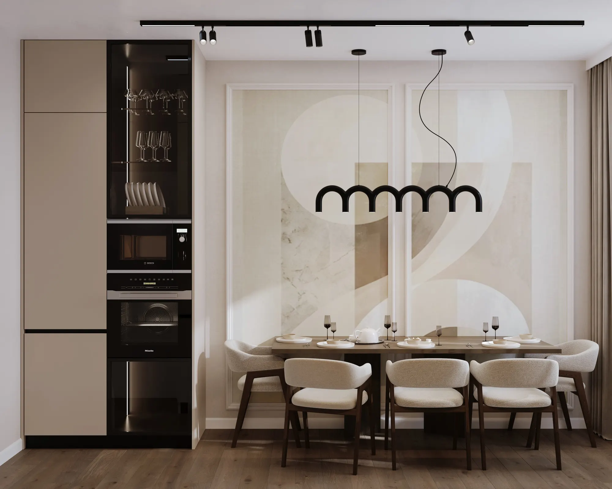Bucătărie — Apartament 2 camere, BellResidence, Calea Șurii Mici, Sibiu