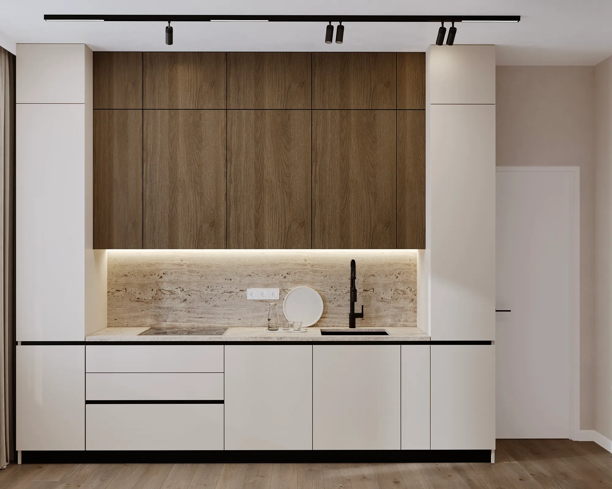 Bucătărie — Apartament 2 camere, BellResidence, Calea Șurii Mici, Sibiu