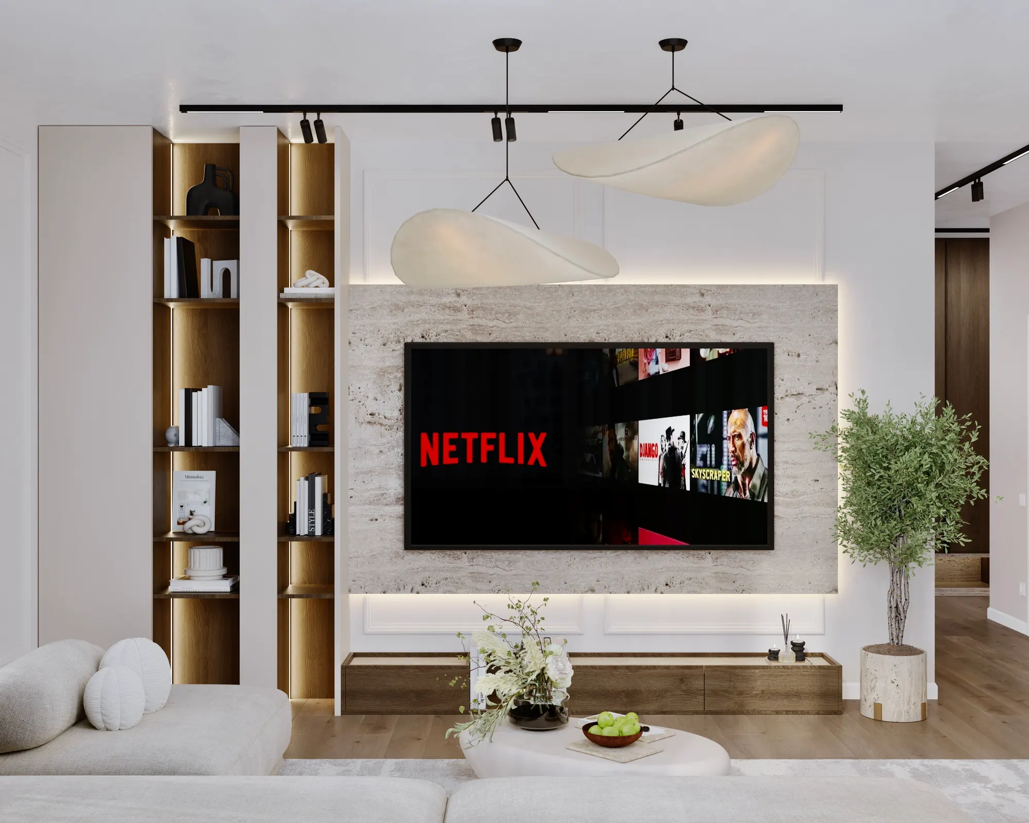 Living — Apartament 2 camere, BellResidence, Calea Șurii Mici, Sibiu