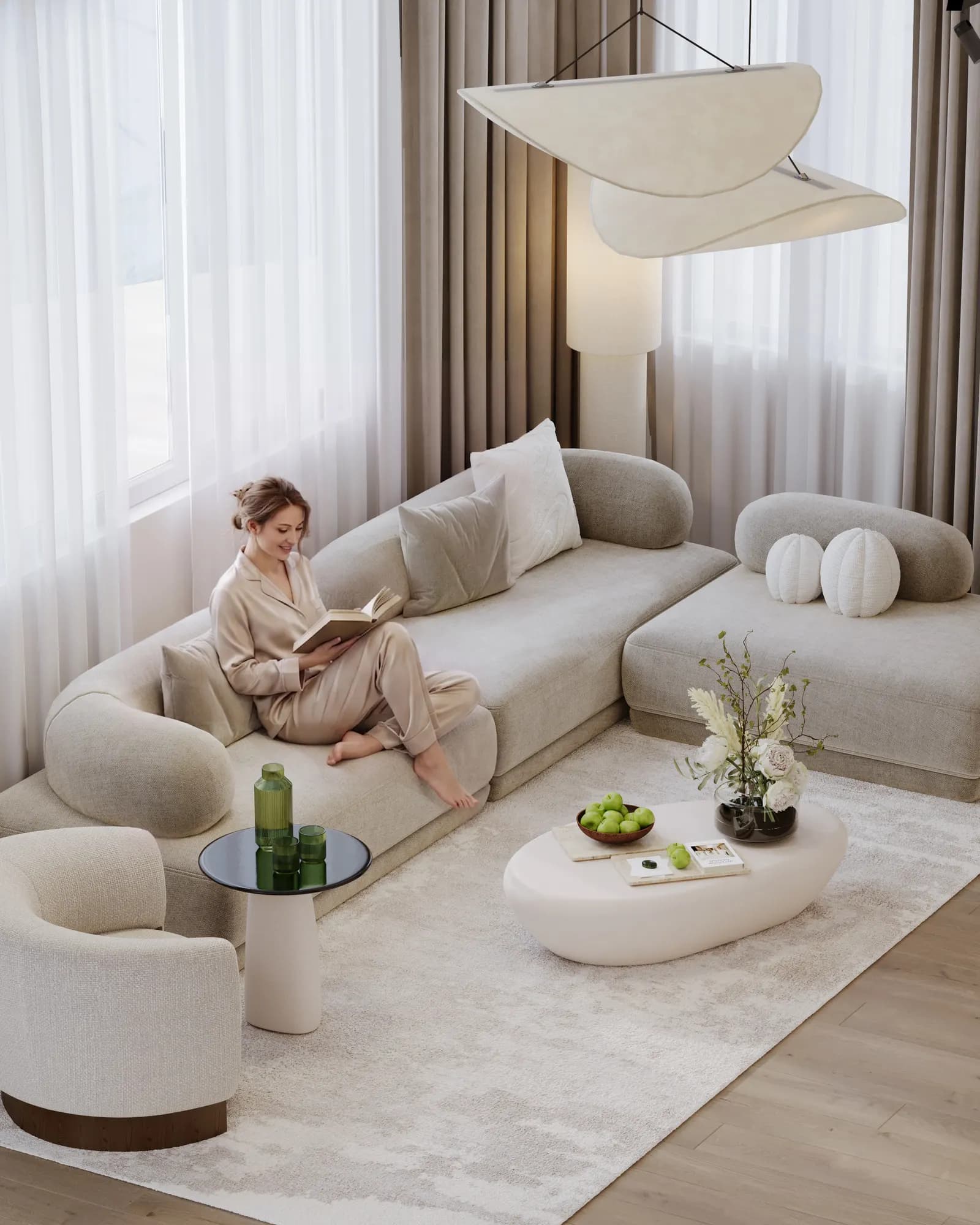 Living — Apartament 2 camere, BellResidence, Calea Șurii Mici, Sibiu